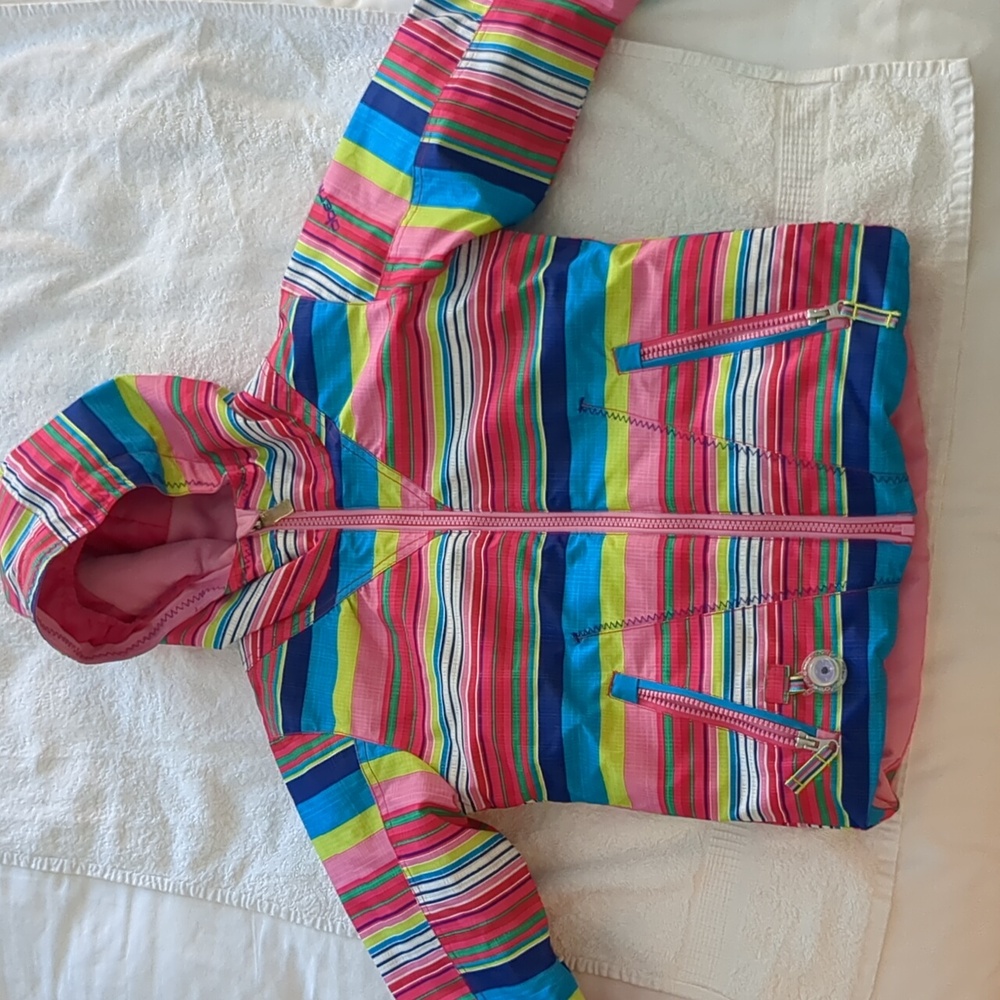 Obermeyer ski snow jacket little girls